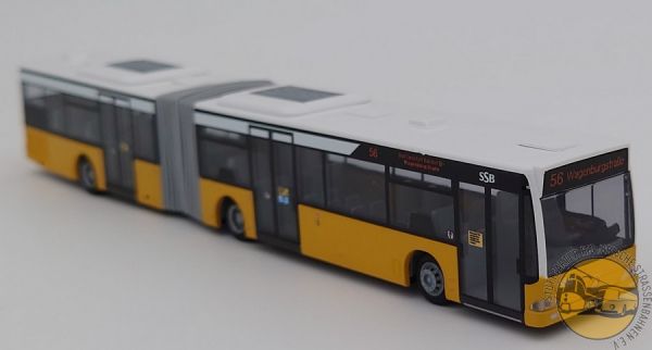 Modellbus "MB Citaro G; SSB, Stuttgart / Linie 56 / SHB-Sondermodell"